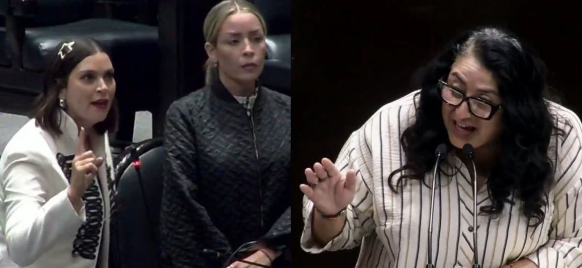 Diputadas-protagonizan-confrontacion-en-San-Lazaro-durante-debate-de-la-Ley-Federal-de-Derechos