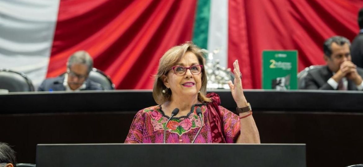 Malu-Micher-pedira-al-Senado-una-reunion-con-Aeromexico-por-cambios-en-salas-VIP