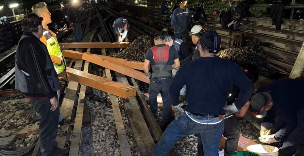 Metro-sustituye-197-durmientes-en-la-Linea-4-sin-afectar-el-servicio
