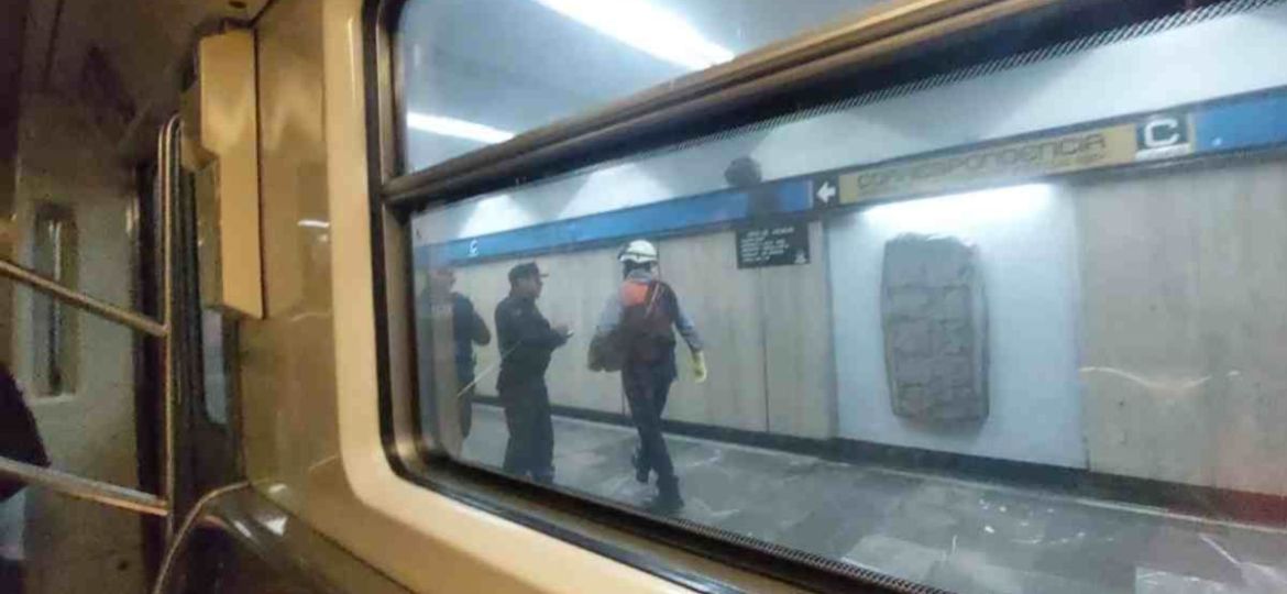 Muere-un-hombre-tras-ser-arrollado-por-un-tren-en-la-estacion-Bellas-Artes-del-Metro