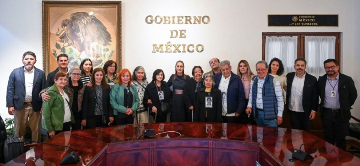 Sheinbaum-se-reune-con-el-Comite-Eureka-para-dar-seguimiento-a-demandas-de-verdad-y-justicia